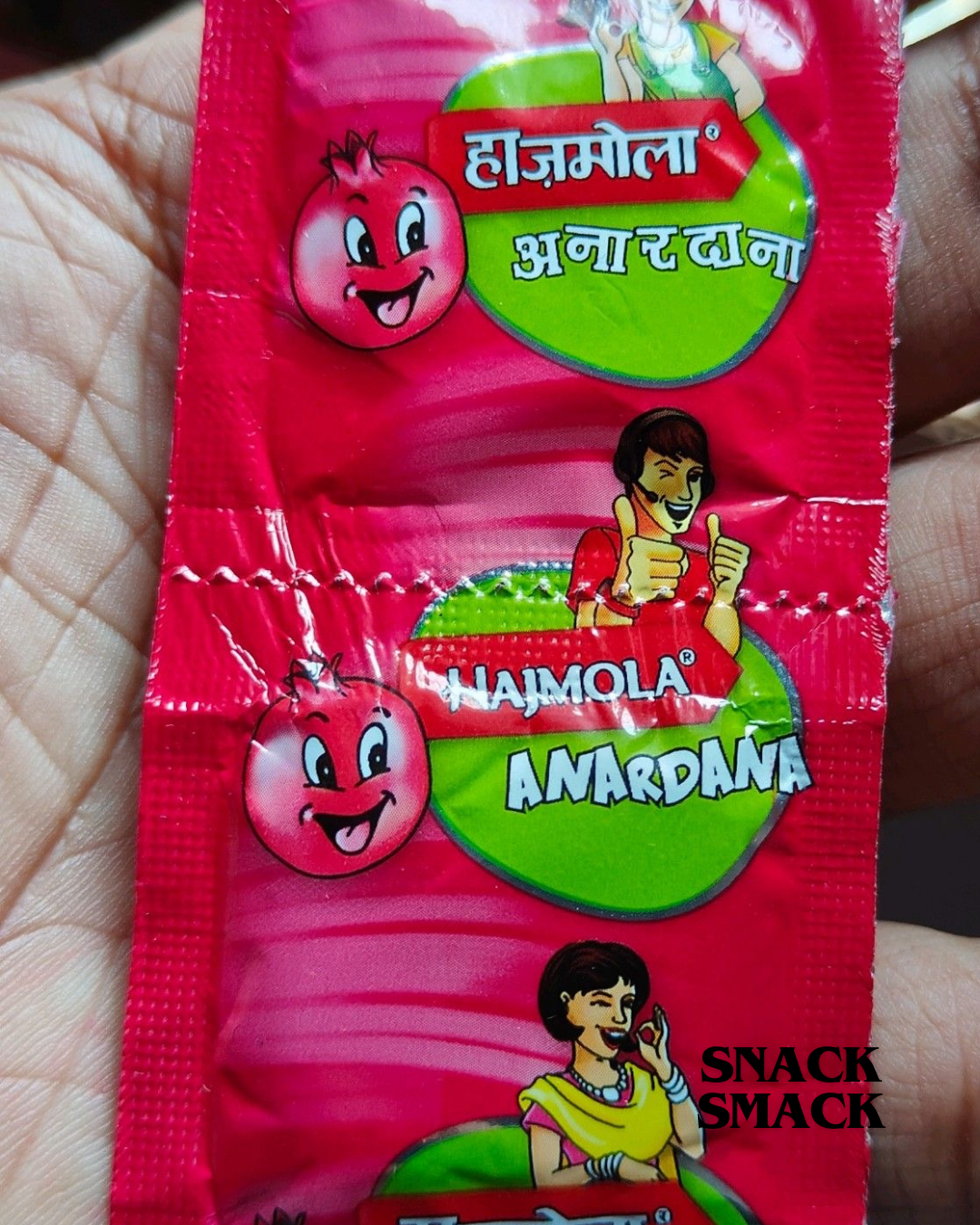 Hajmola anardana | pack of 20| Indian Flavour | The Snack Smack
