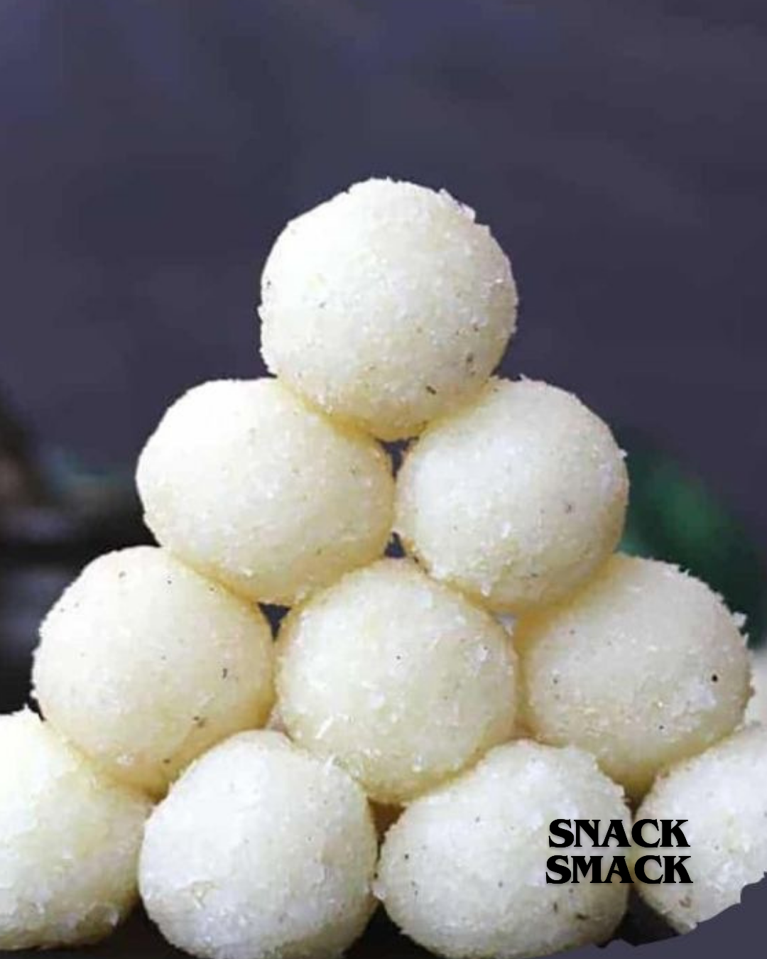 Plain coconut ladoo | indian flavour | The snack smack