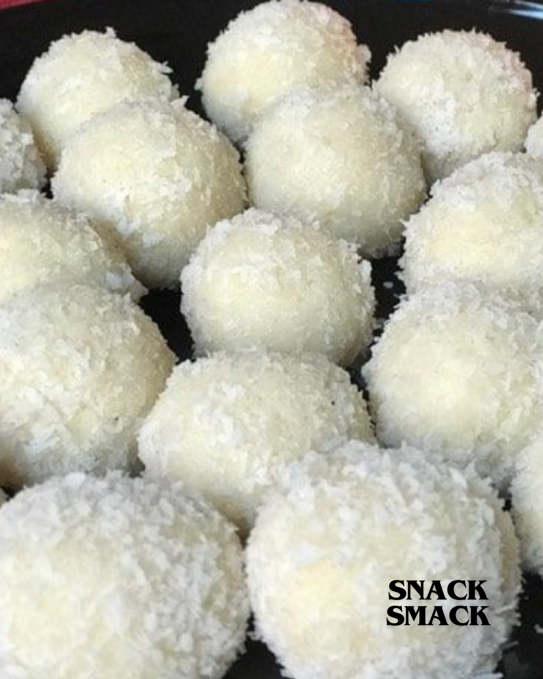 Coconut ladoo | Indian Flavour | The Snack Smack