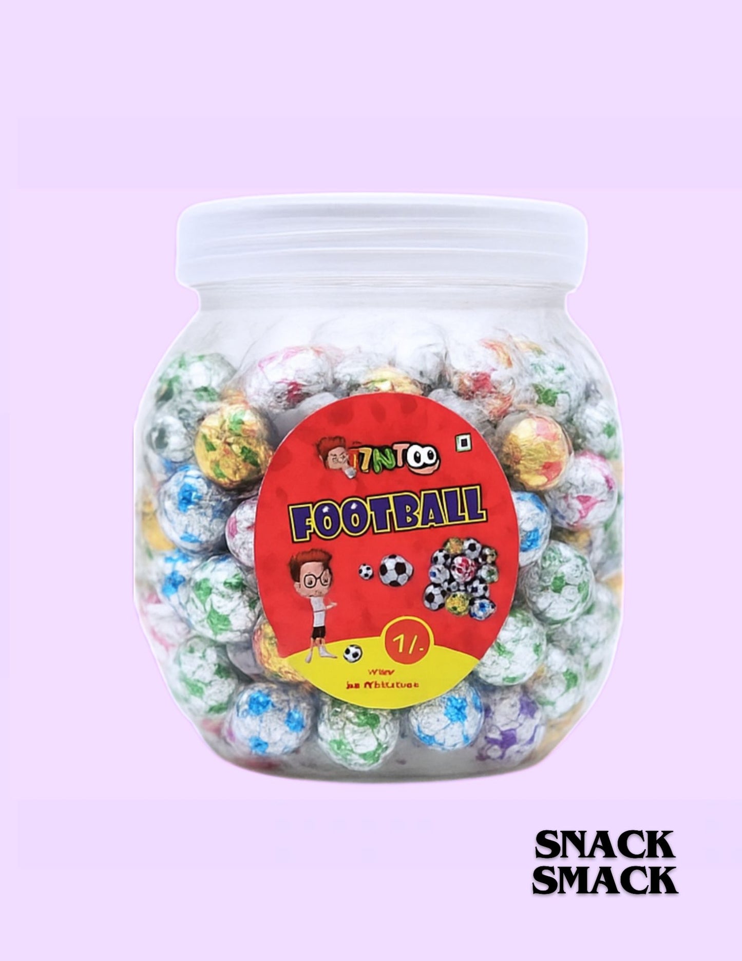 Football chocolate|pack of 20 |the snack smack