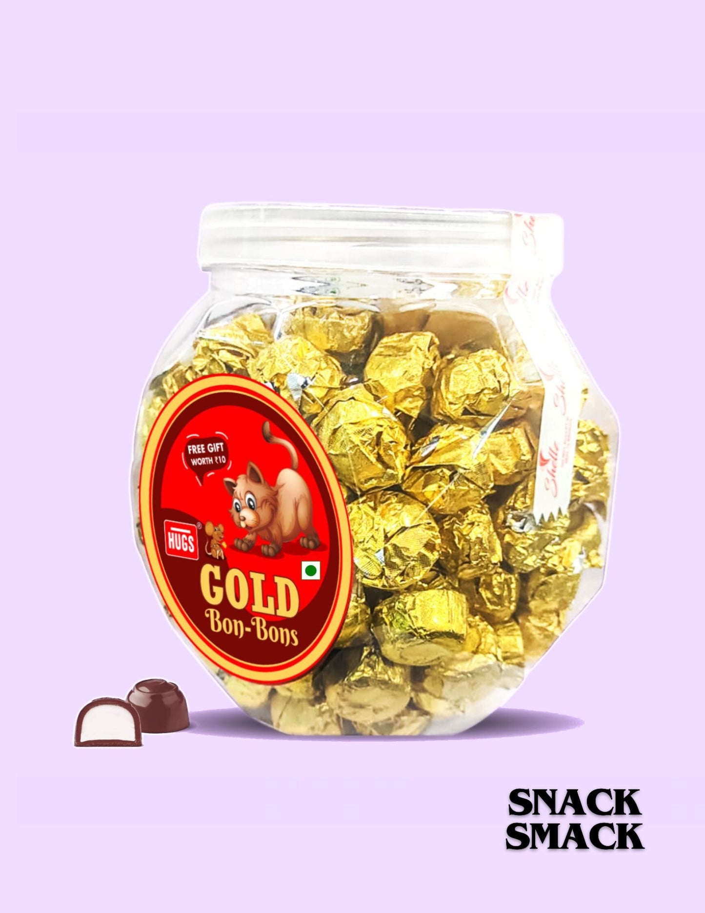 Bon bon chocolate|Pack of 10| the snack smack
