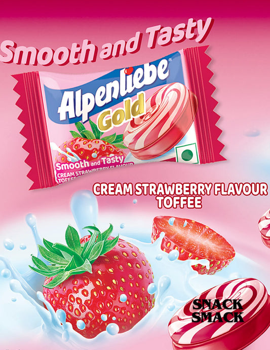 Alpenliebe Strawberry  | The Snack Smack