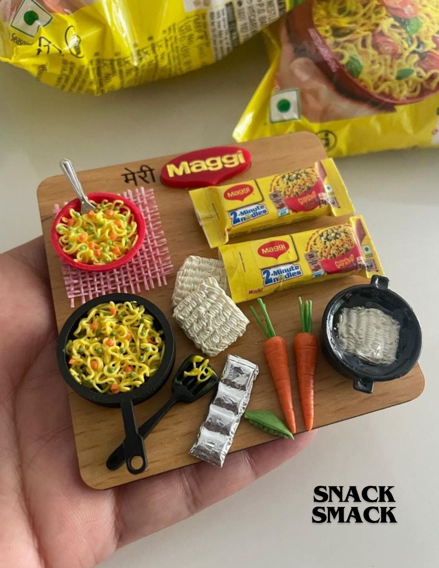 Indian Masala Maggi | pack of 2 |The Snack Smack